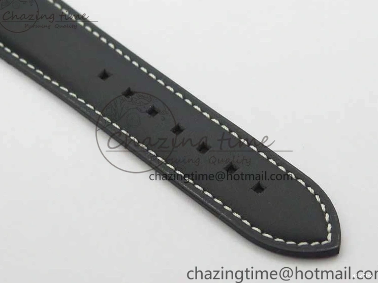 MIROTIME 0404 Practical Calatrava 5524 Pilot Travel Time SS GRF Blue Dial on Black Leather Strap A324 V 7107